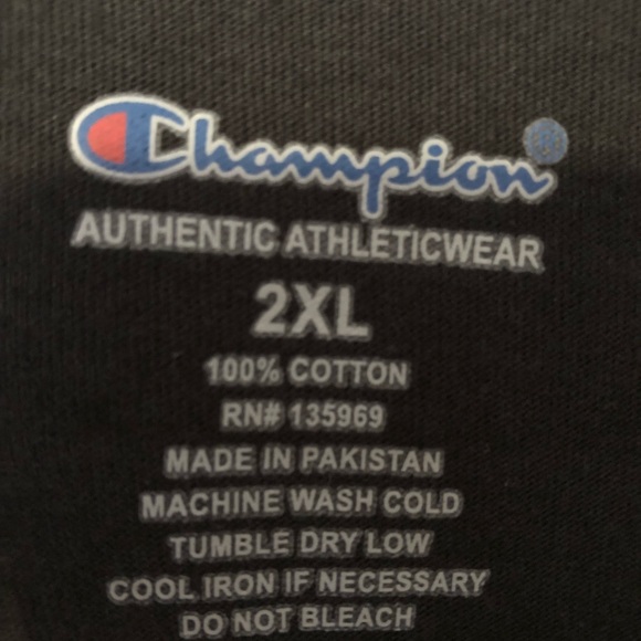 NEW Champion Men’s Heritage Big Logo Tee - Picture 5 of 5